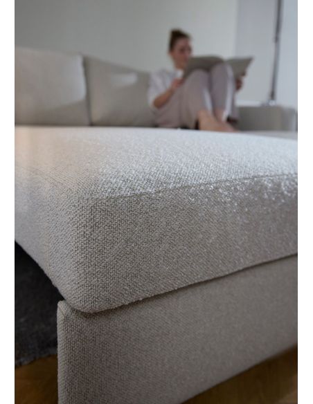 Divano letto con braccioli imbottiti Neah 140 - 357 Taura Off White