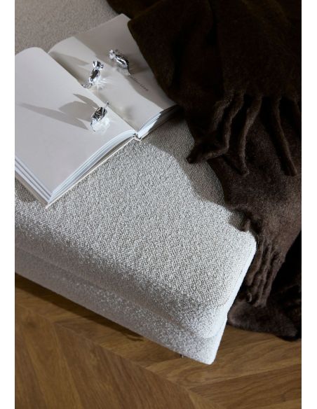 Divano letto con braccioli imbottiti Neah 140 - 357 Taura Off White