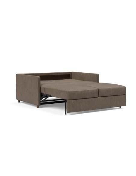 Divano letto con braccioli Neah Slim - 411 Esina Cedar Brown