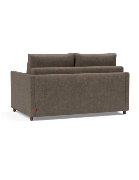 Divano letto con braccioli Neah Slim - 411 Esina Cedar Brown