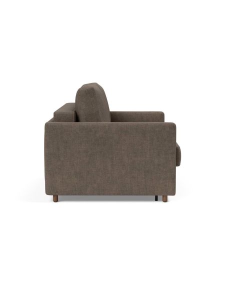 Divano letto con braccioli Neah Slim - 411 Esina Cedar Brown