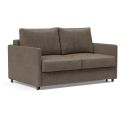 Divano letto con braccioli Neah Slim - 411 Esina Cedar Brown