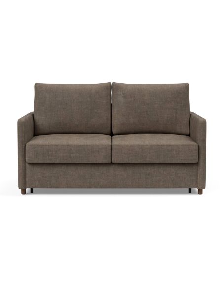 Divano letto con braccioli Neah Slim - 411 Esina Cedar Brown