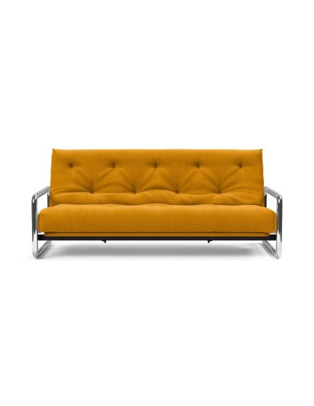 Divano letto matrimoniale uso quotidiano Lomira - 507 Elegance Burned Curry