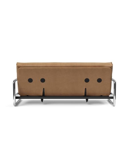 Divano letto matrimoniale uso quotidiano Lomira - 551 Faunal Brown