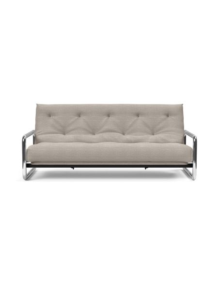 Divano letto matrimoniale uso quotidiano Lomira - 579 Kenya Gravel