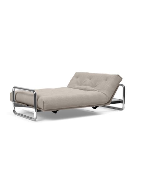 Divano letto matrimoniale uso quotidiano Lomira - 579 Kenya Gravel