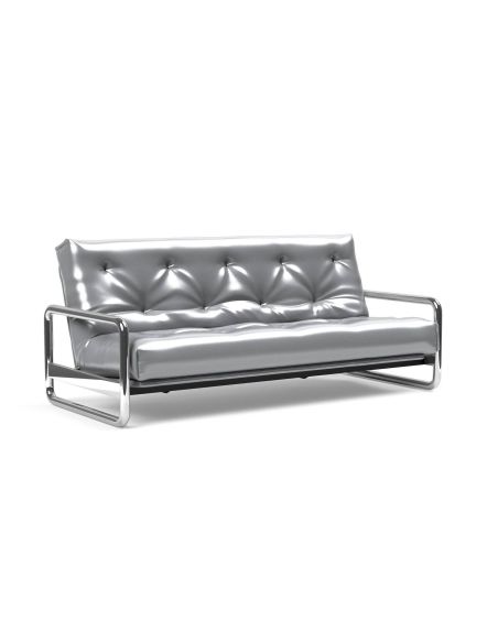 Divano letto matrimoniale uso quotidiano Lomira - 688 Silvershine