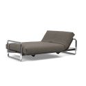 Divano letto matrimoniale sfoderabile Lomira - 216 Flashtex Dark Grey