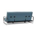 Divano letto matrimoniale sfoderabile Lomira - 525 Mixed Dance Light Blue