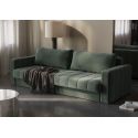 Divano letto matrimoniale con braccioli Akello Arms - 281 Avella Pine Green
