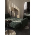 Divano letto matrimoniale con braccioli Akello Arms - 281 Avella Pine Green