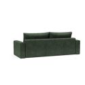 Divano letto matrimoniale con braccioli Akello Arms - 281 Avella Pine Green
