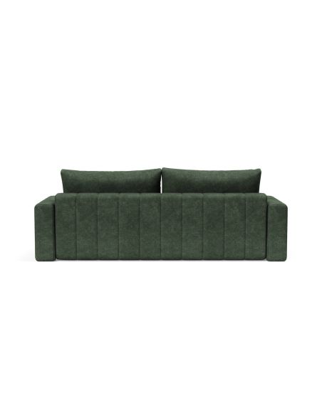 Divano letto matrimoniale con braccioli Akello Arms - 281 Avella Pine Green