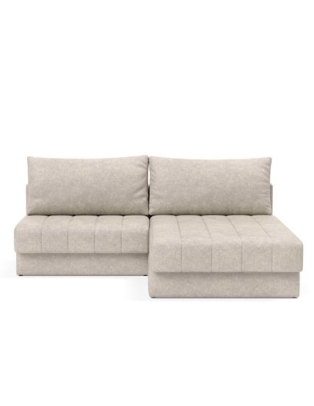 Divano letto matrimoniale con penisola Akello Lounger - 280 Avella Sand Divano letto matrimoniale con penisola Akello Lounger - 280 Avella Sand