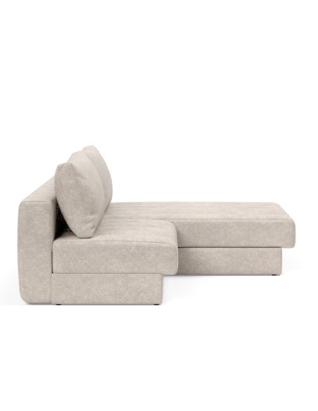 Divano letto matrimoniale con penisola Akello Lounger - 280 Avella Sand Divano letto matrimoniale con penisola Akello Lounger - 280 Avella Sand