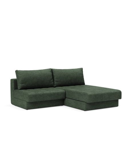 Divano letto matrimoniale con penisola Akello Lounger - 281 Avella Pine Green Divano letto matrimoniale con penisola Akello Lounger - 281 Avella Pine Green