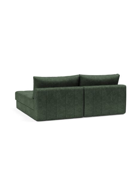 Divano letto matrimoniale con penisola Akello Lounger - 281 Avella Pine Green Divano letto matrimoniale con penisola Akello Lounger - 281 Avella Pine Green