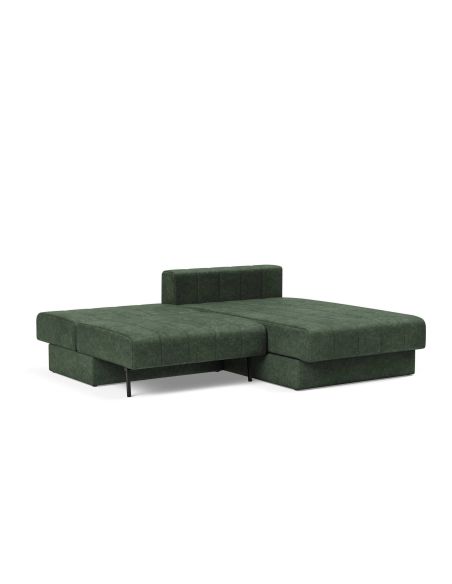 Divano letto matrimoniale con penisola Akello Lounger - 281 Avella Pine Green Divano letto matrimoniale con penisola Akello Lounger - 281 Avella Pine Green