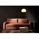 Divano letto matrimoniale con braccioli Cone - 412 Esina Rust Orange