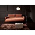 Divano letto matrimoniale con braccioli Cone - 412 Esina Rust Orange
