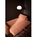 Divano letto matrimoniale con braccioli Cone - 412 Esina Rust Orange