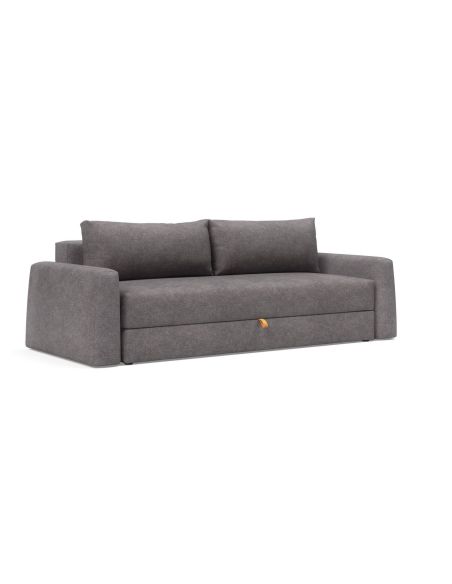 Divano letto matrimoniale con braccioli Cone - 282 Avella Warm Grey