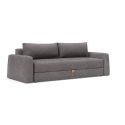 Divano letto matrimoniale con braccioli Cone - 282 Avella Warm Grey
