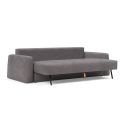 Divano letto matrimoniale con braccioli Cone - 282 Avella Warm Grey