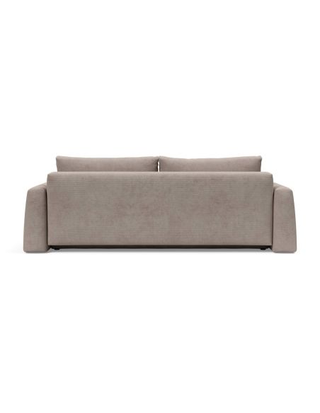 Divano letto matrimoniale con braccioli Cone - 318 Cordufine Beige