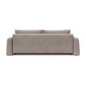 Divano letto matrimoniale con braccioli Cone - 318 Cordufine Beige