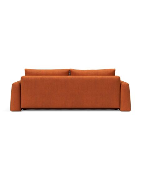 Divano letto matrimoniale con braccioli Cone - 412 Esina Rust Orange