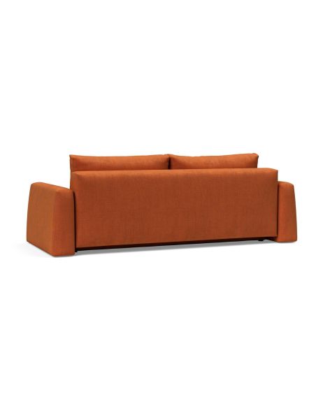 Divano letto matrimoniale con braccioli Cone - 412 Esina Rust Orange