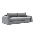 Divano letto matrimoniale con braccioli Cone - 565 Twist Granite