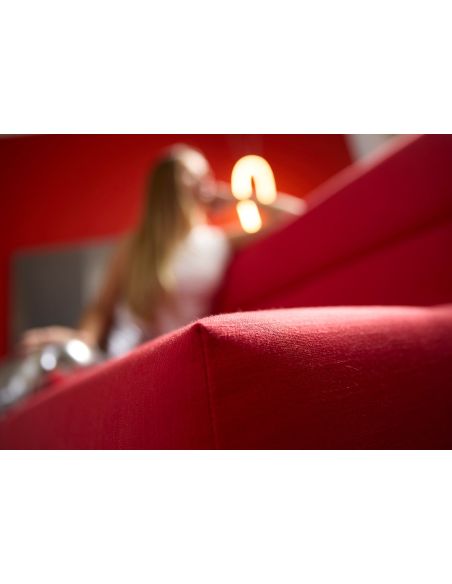 Divano letto design moderno Jillis - 511 Elegance Red