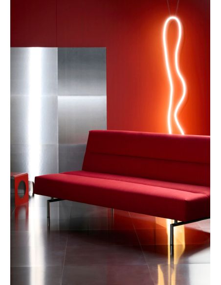 Divano letto design moderno Jillis - 511 Elegance Red