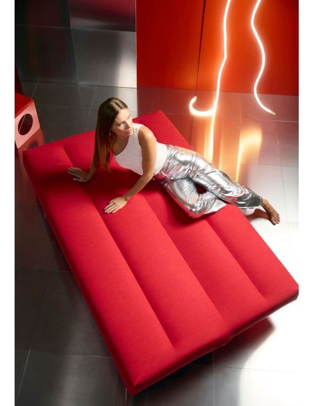 Divano letto design moderno Jillis - 511 Elegance Red