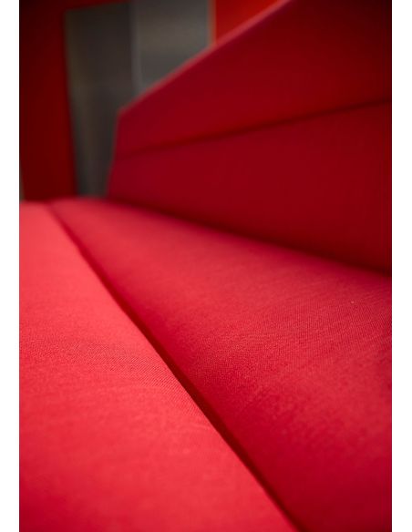 Divano letto design moderno Jillis - 511 Elegance Red