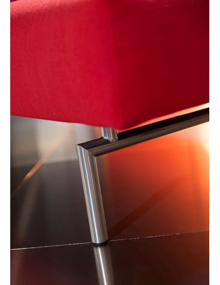 Divano letto design moderno Jillis - 511 Elegance Red