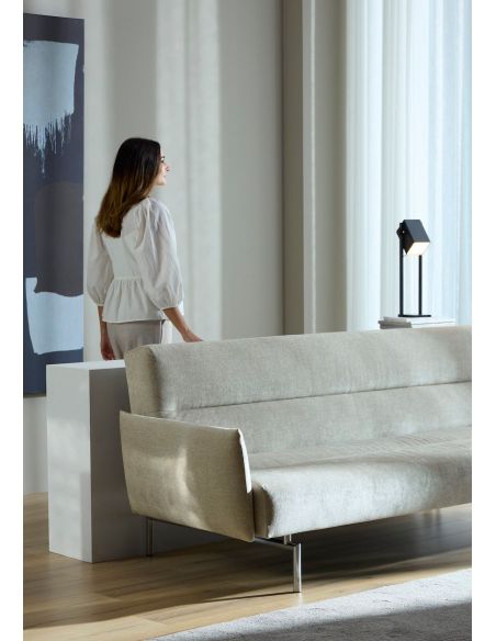 Divano letto con braccioli Jillis Arms - 280 Avella Sand