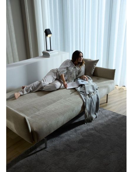 Divano letto con braccioli Jillis Arms - 280 Avella Sand Divano letto con braccioli Jillis Arms - 280 Avella Sand