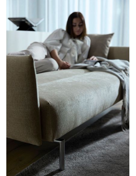 Divano letto con braccioli Jillis Arms - 280 Avella Sand Divano letto con braccioli Jillis Arms - 280 Avella Sand