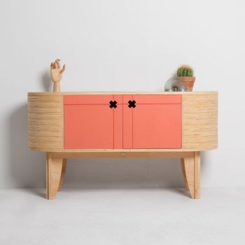 Mobile porta TV in legno multi-strato Curvi 2