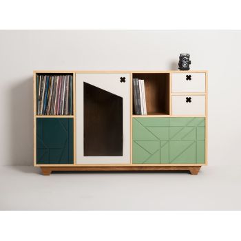 Madia moderna in legno Daria 2
