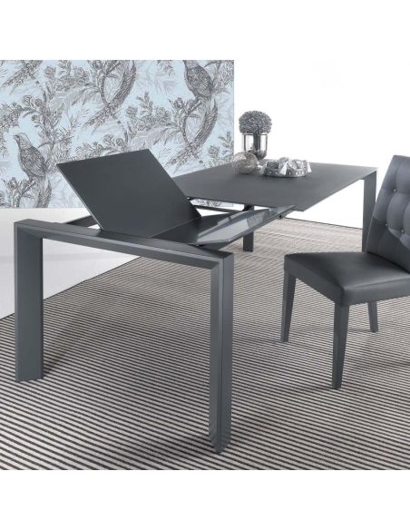 Tavolo in vetro allungabile per cucina o soggiorno Harvey