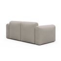 Divano a due posti con braccioli Rund - 816 Aivi Lace Beige