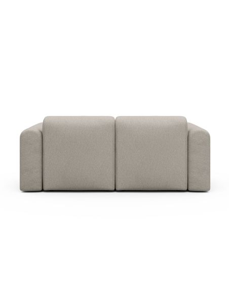 Divano a due posti con braccioli Rund - 816 Aivi Lace Beige