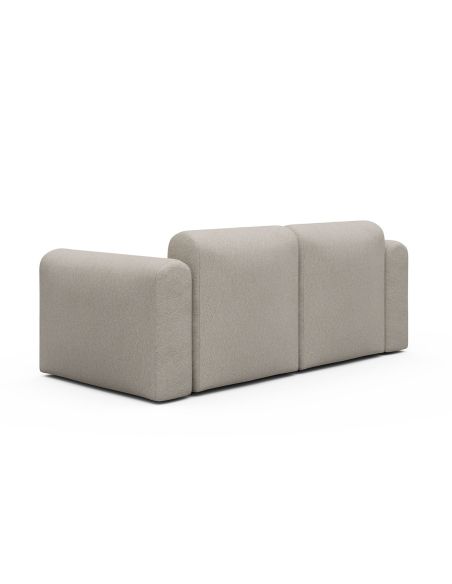 Divano a due posti con braccioli Rund - 816 Aivi Lace Beige