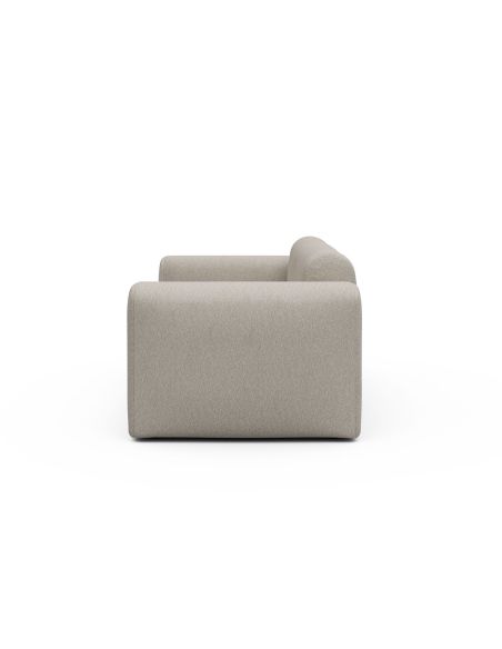Divano a due posti con braccioli Rund - 816 Aivi Lace Beige