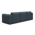 Divano a tre posti con braccioli Rund A3L - Denari 489 Royal Blue